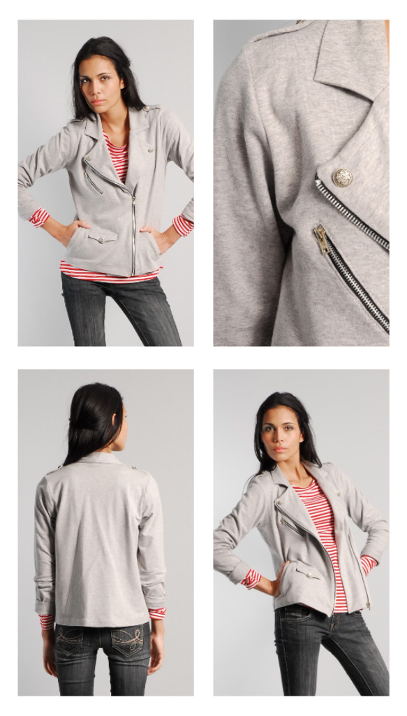 perfecto sweat gris