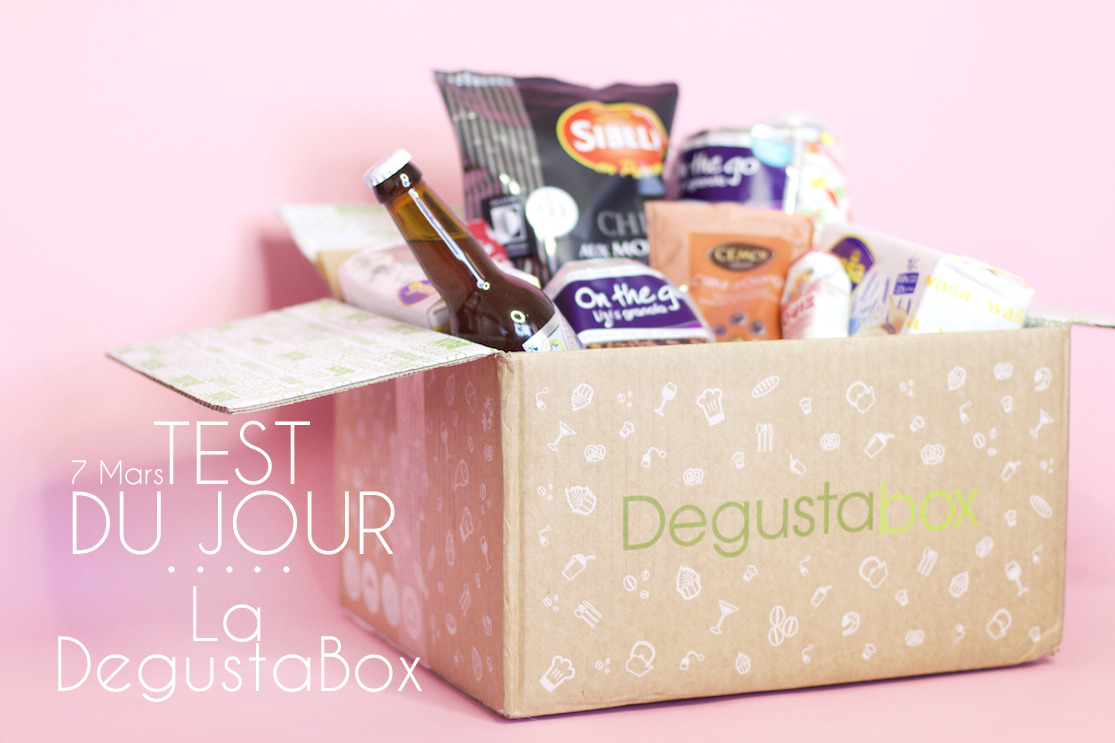 Test du jour : la DegustaBox