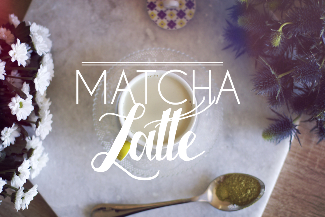 Matcha Latte (sans lactose)