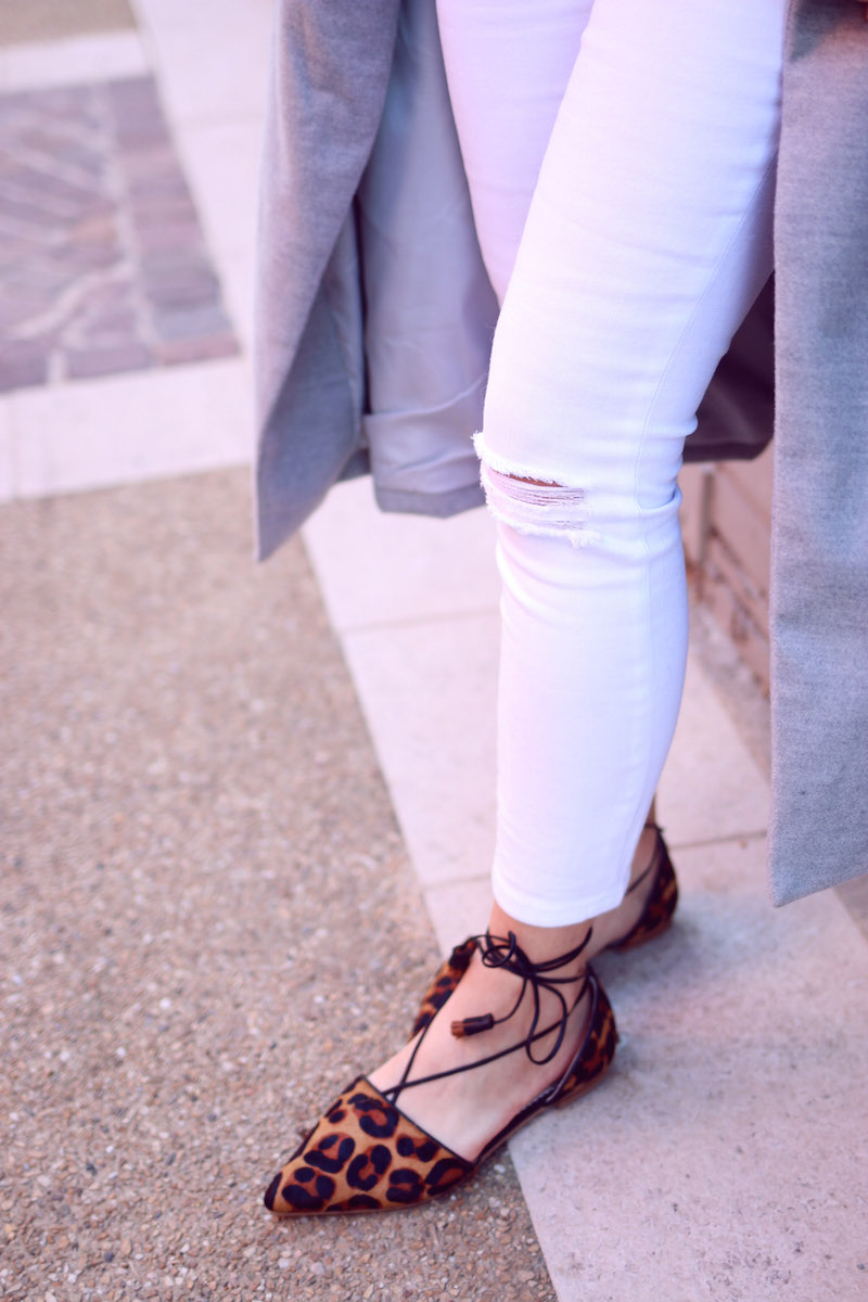 blog mode jeans blanc déchiré