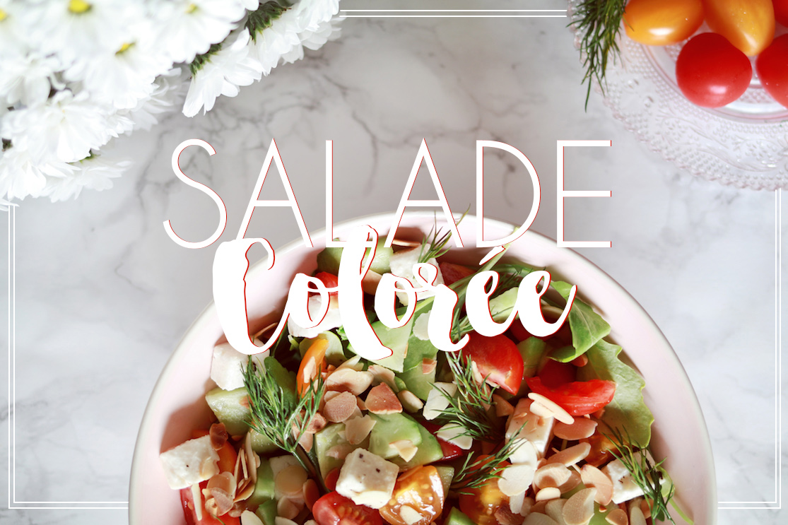 Salade colorée