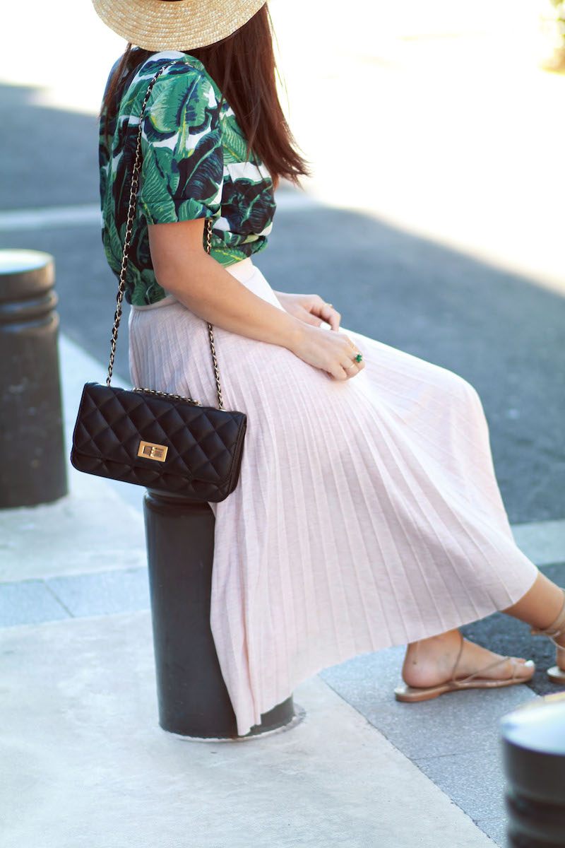 blog-mode-jupe-plissée-rose