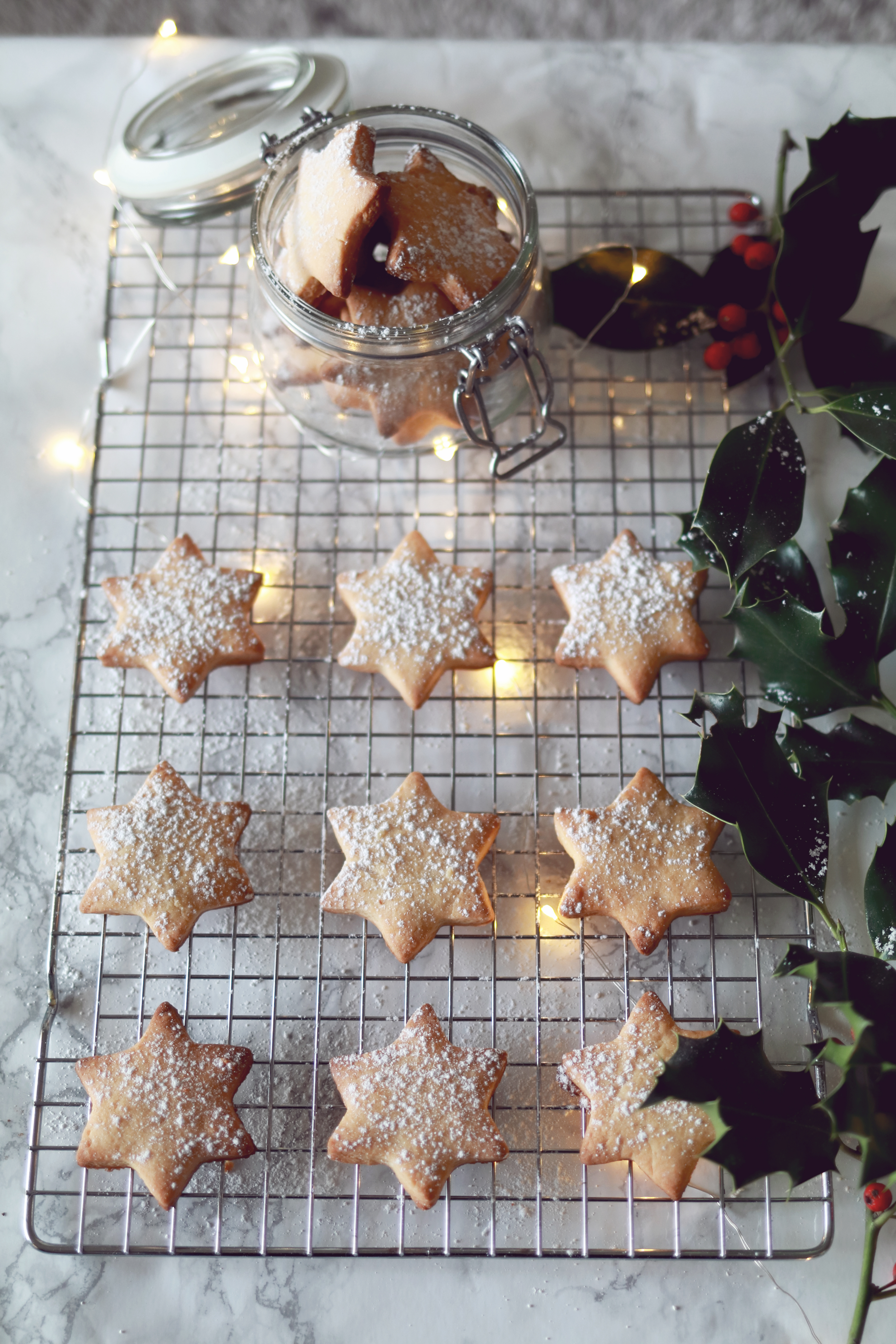 Biscuits étoiles de noël