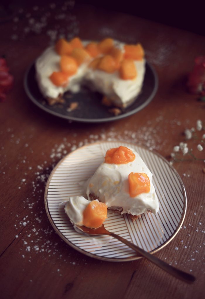 Cheesecake mangue [sans cuisson]